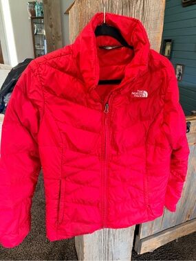 The North Face Red Women's Insulated Puffer Jacket